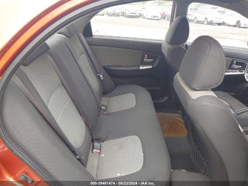 2008 Kia Spectra Sx VIN: KNAFE122085020065 Lot: 39481474