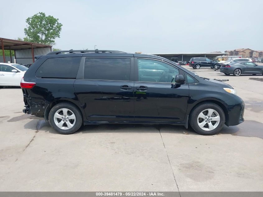 2018 Toyota Sienna Le 8 Passenger VIN: 5TDKZ3DC2JS922434 Lot: 39481479