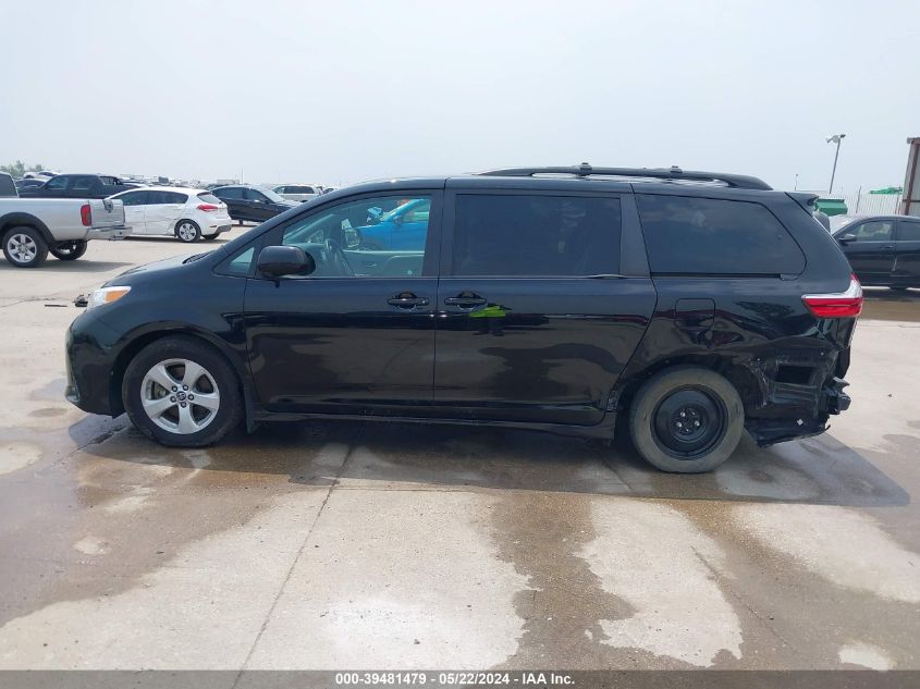 2018 Toyota Sienna Le 8 Passenger VIN: 5TDKZ3DC2JS922434 Lot: 39481479