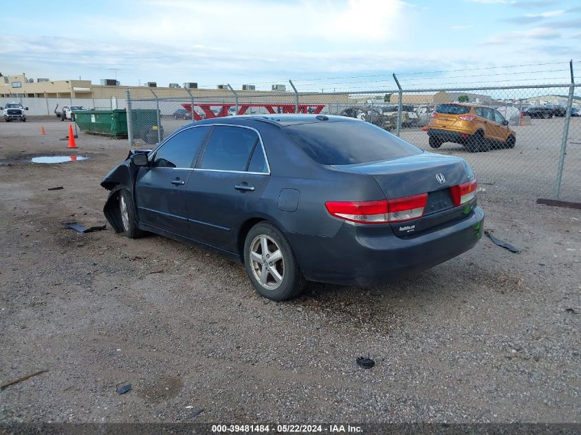 2004 Honda Accord 2.4 Ex VIN: 1HGCM56834A161147 Lot: 39481484