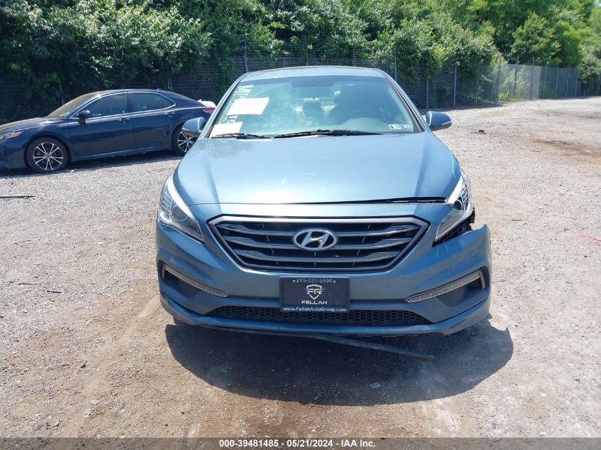 2017 Hyundai Sonata Sport VIN: 5NPE34AF3HH512003 Lot: 39481485