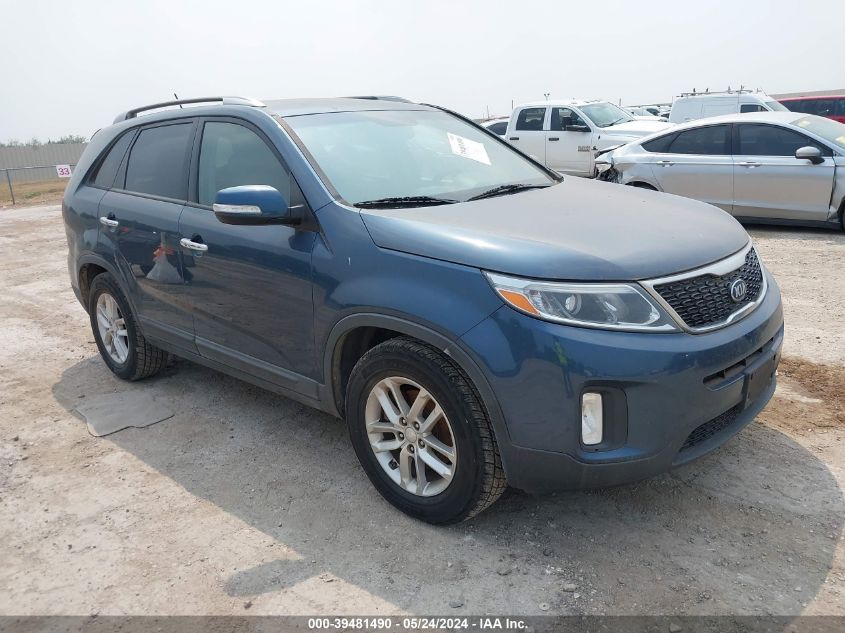 2014 Kia Sorento Lx VIN: 5XYKT4A62EG464029 Lot: 39481490