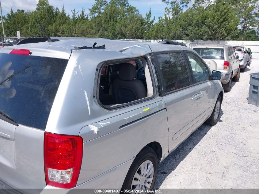 2012 Kia Sedona Lx VIN: KNDMG4C70C6490390 Lot: 39481497