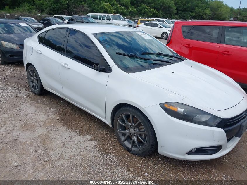 2013 Dodge Dart Sxt VIN: 1C3CDFBA8DD330613 Lot: 39481498