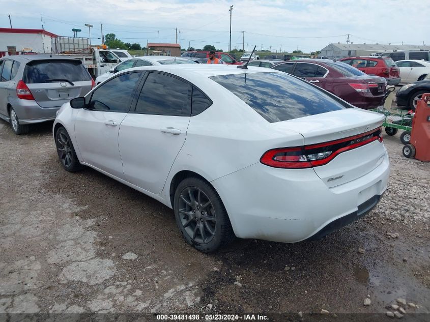 2013 Dodge Dart Sxt VIN: 1C3CDFBA8DD330613 Lot: 39481498