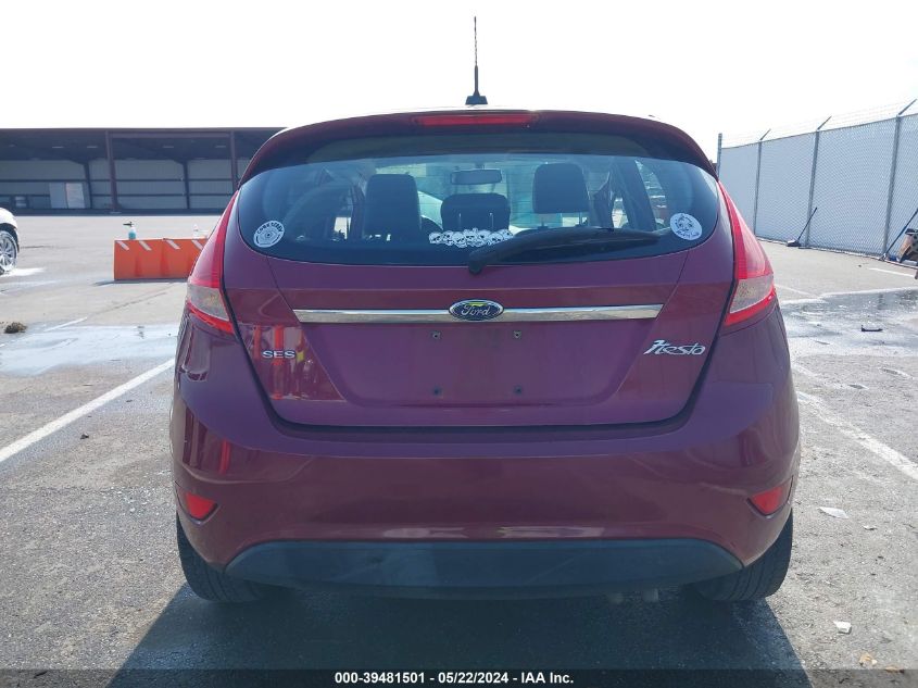 2011 Ford Fiesta Ses VIN: 3FADP4FJ2DM134793 Lot: 39481501