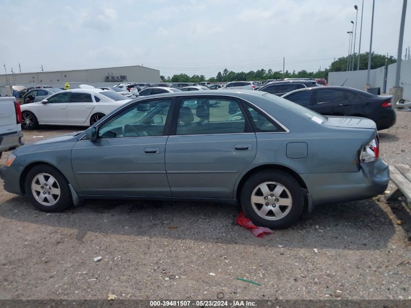 2002 Toyota Avalon Xl VIN: 4T1BF28B02U224157 Lot: 39481507