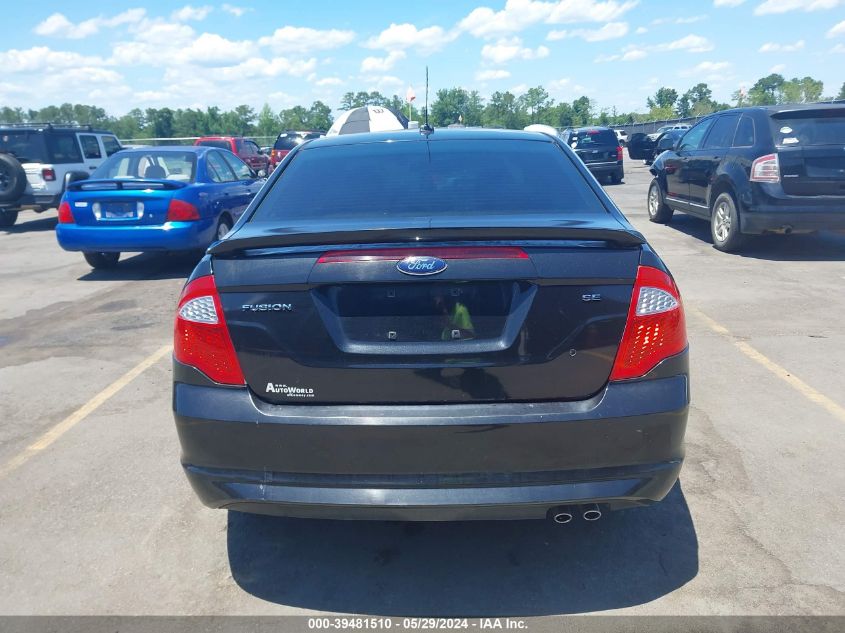 2010 Ford Fusion Se VIN: 3FAHP0HAXAR178713 Lot: 39481510