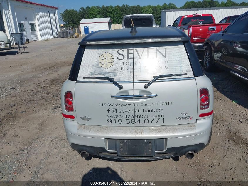 2012 Mini Cooper S Clubman VIN: WMWZG3C59CTY39236 Lot: 39481511