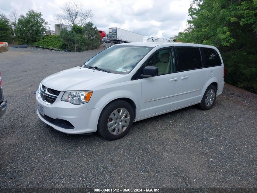 2016 Dodge Grand Caravan Se VIN: 2C4RDGBGXGR122346 Lot: 39481512