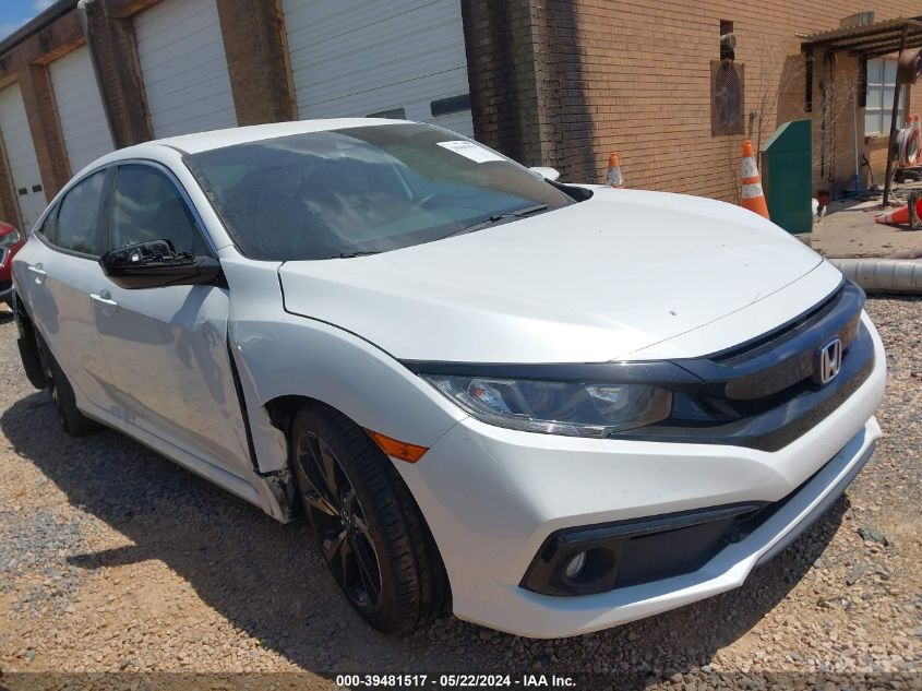 2019 Honda Civic Sport VIN: 19XFC2F89KE033275 Lot: 39481517