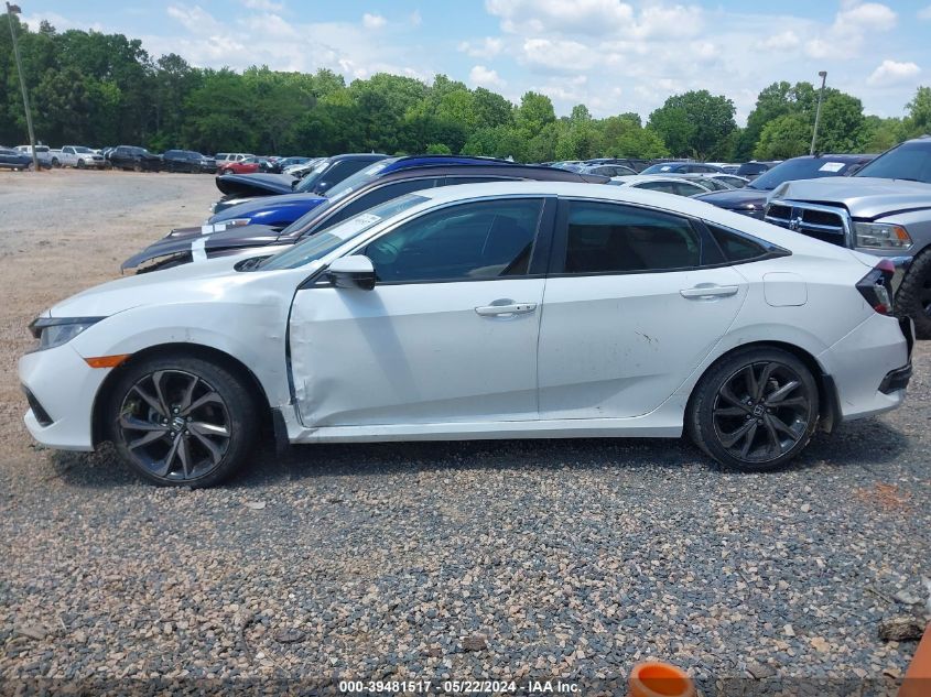 2019 Honda Civic Sport VIN: 19XFC2F89KE033275 Lot: 39481517