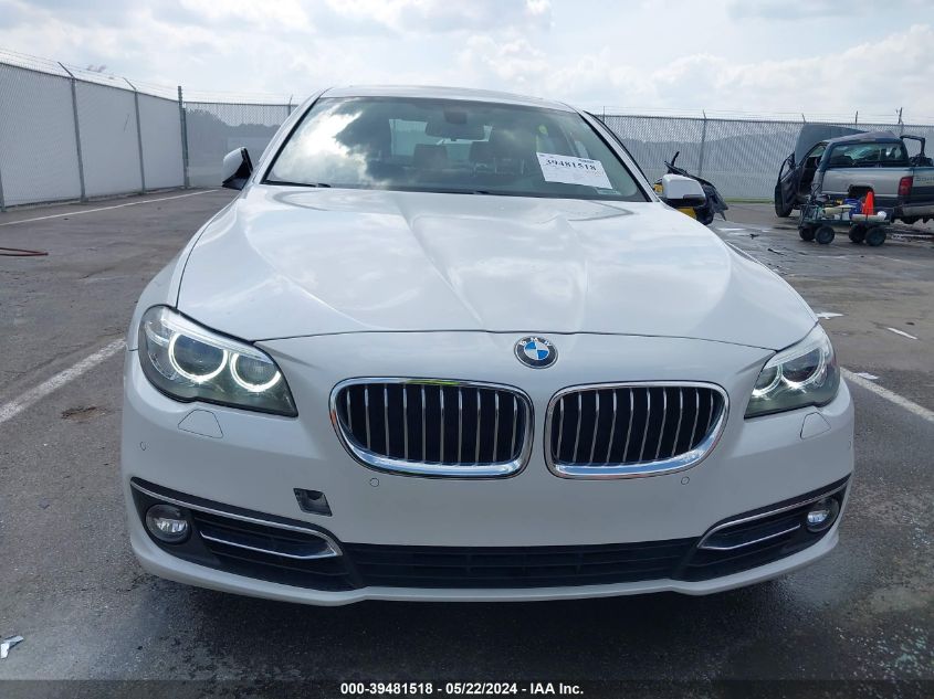 2016 BMW 528I xDrive VIN: WBA5A7C50GG145105 Lot: 39481518