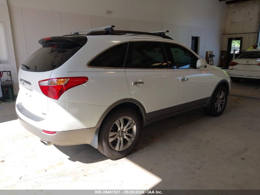 2012 Hyundai Veracruz Limited VIN: KM8NU4CC4CU198162 Lot: 39481521