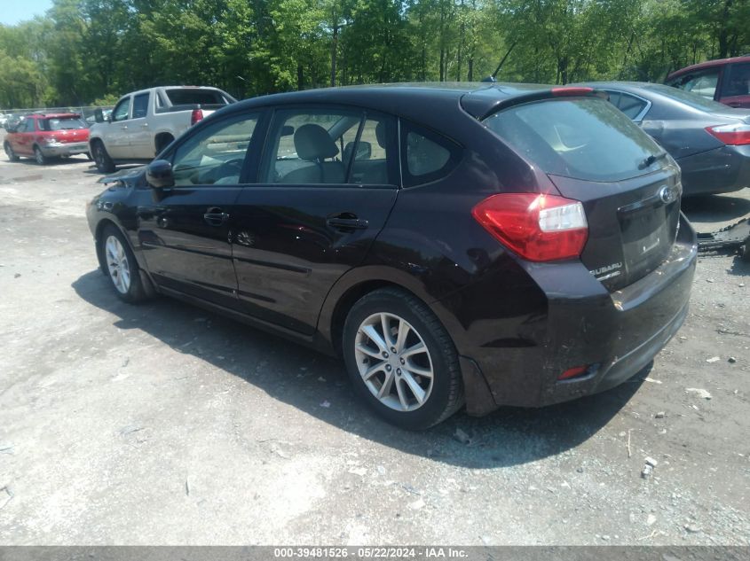 2013 Subaru Impreza 2.0I Premium VIN: JF1GPAC65DH863373 Lot: 39481526