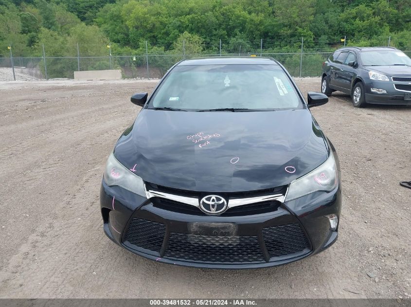 2016 Toyota Camry Se VIN: 4T1BF1FK6GU515556 Lot: 39481532