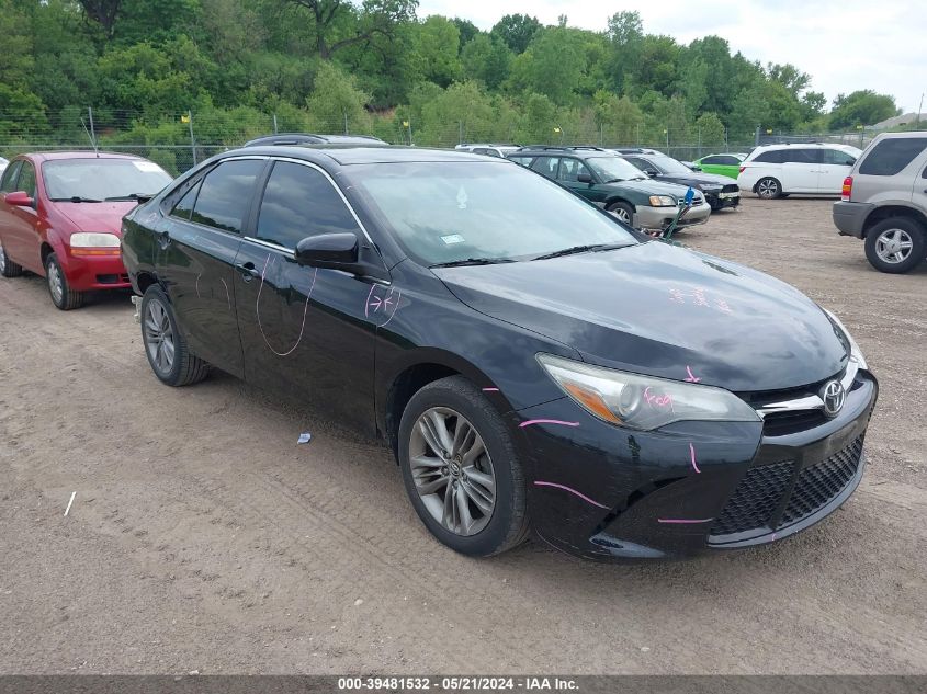 2016 Toyota Camry Se VIN: 4T1BF1FK6GU515556 Lot: 39481532