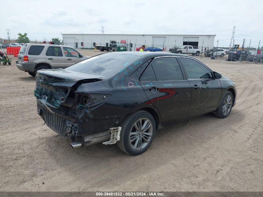 2016 Toyota Camry Se VIN: 4T1BF1FK6GU515556 Lot: 39481532