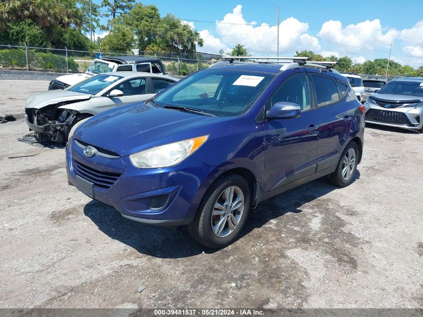 2012 Hyundai Tucson Gls VIN: KM8JUCACXCU518287 Lot: 39481537