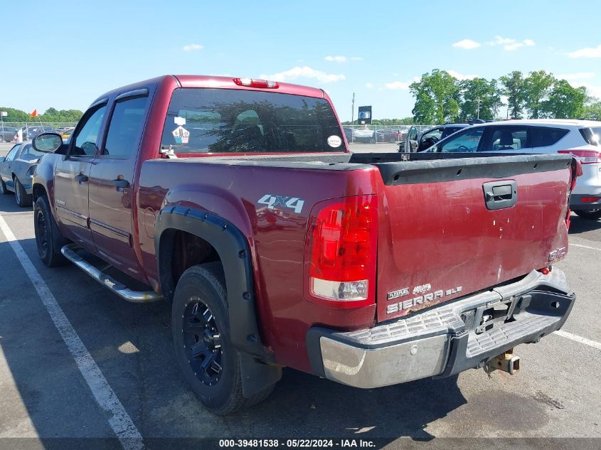 2009 GMC Sierra 1500 Sle VIN: 3GTEK233X9G213709 Lot: 39481538