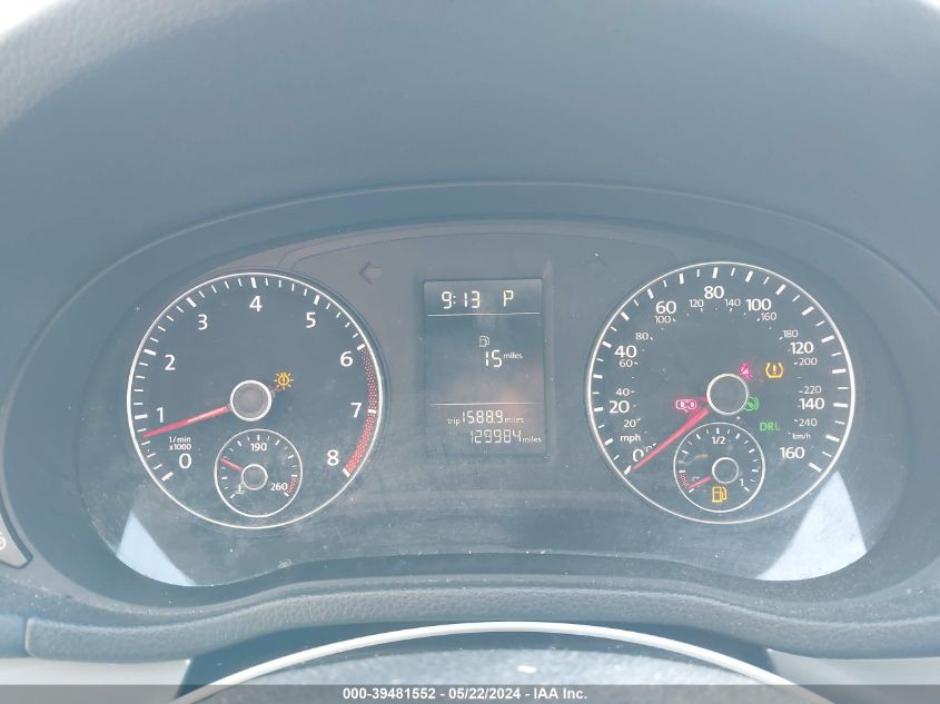 2013 Volkswagen Passat 2.5L S/2.5L Wolfsburg Edition VIN: 1VWAH7A37DC150977 Lot: 39481552