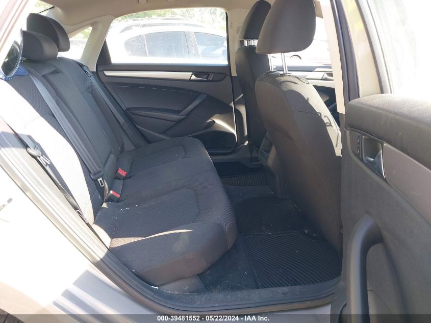 2013 Volkswagen Passat 2.5L S/2.5L Wolfsburg Edition VIN: 1VWAH7A37DC150977 Lot: 39481552