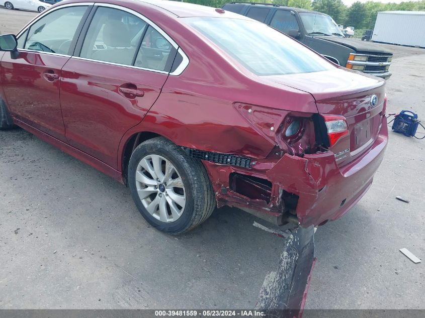 2015 Subaru Legacy 2.5I Premium VIN: 4S3BNAC67F3040518 Lot: 39481559