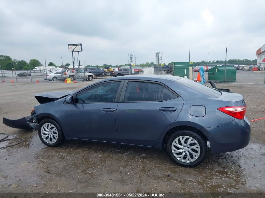 2019 Toyota Corolla Le VIN: 5YFBURHE0KP946416 Lot: 39481561