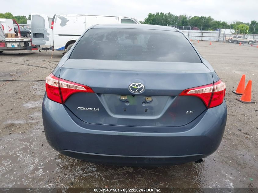 2019 Toyota Corolla Le VIN: 5YFBURHE0KP946416 Lot: 39481561