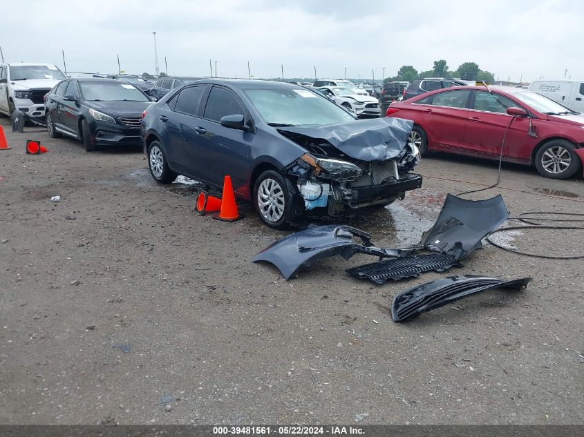 2019 Toyota Corolla Le VIN: 5YFBURHE0KP946416 Lot: 39481561