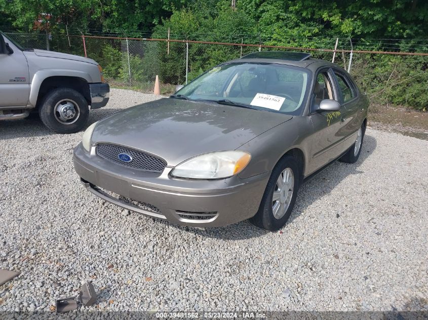 2006 Ford Taurus Sel VIN: 1FAFP56U56A222877 Lot: 39481562