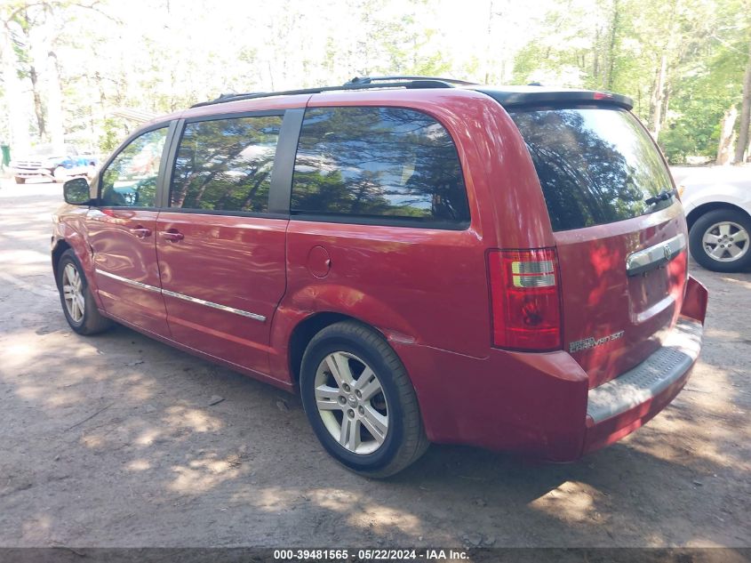 2008 Dodge Grand Caravan Sxt VIN: 2D8HN54X18R129778 Lot: 39481565