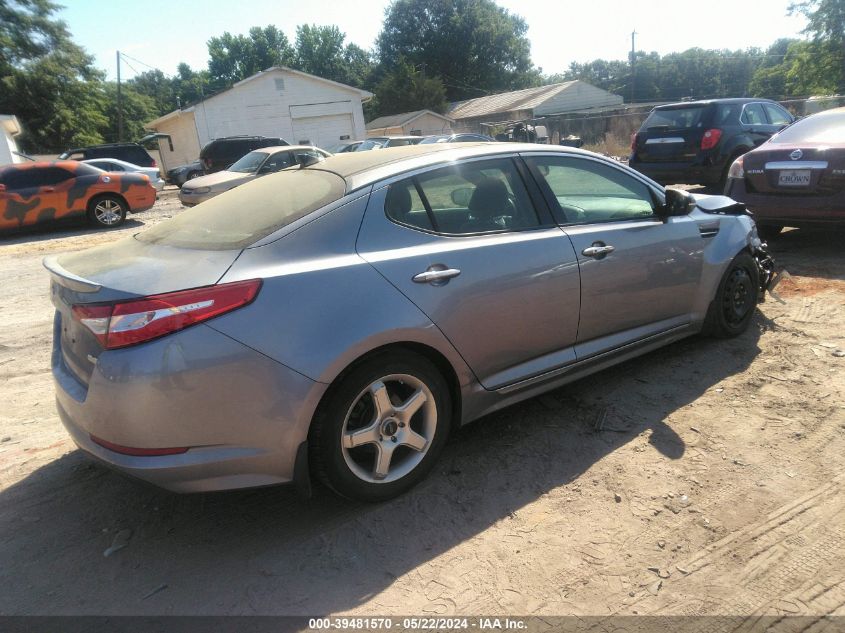 2012 Kia Optima Hybrid VIN: KNAGM4AD8C5020805 Lot: 39481570