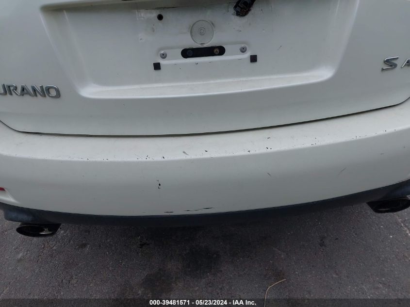 2009 Nissan Murano S VIN: JN8AZ18W69W144238 Lot: 39481571