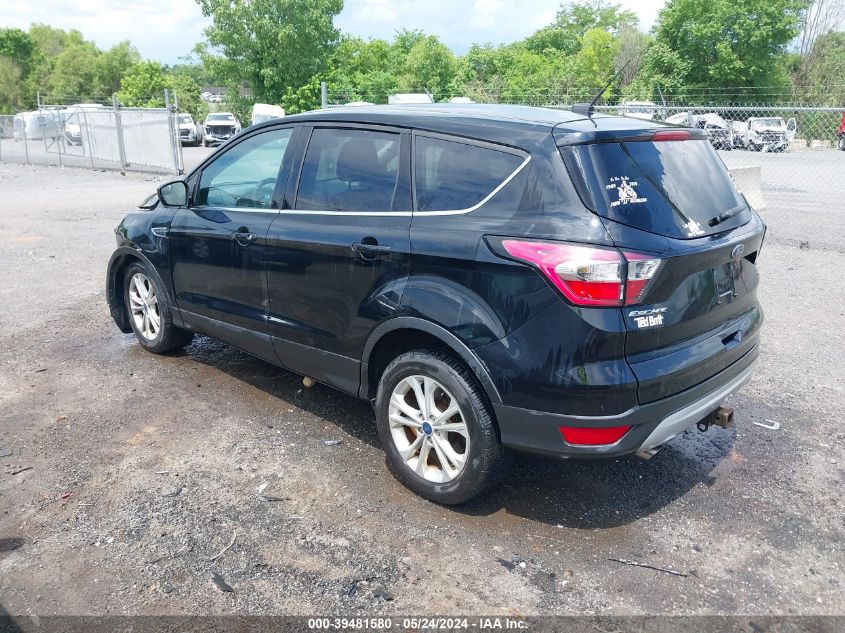 2017 FORD ESCAPE SE - 1FMCU0G96HUE13210