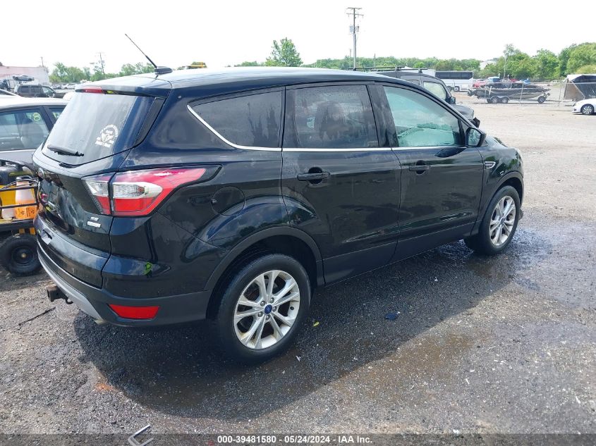 2017 FORD ESCAPE SE - 1FMCU0G96HUE13210