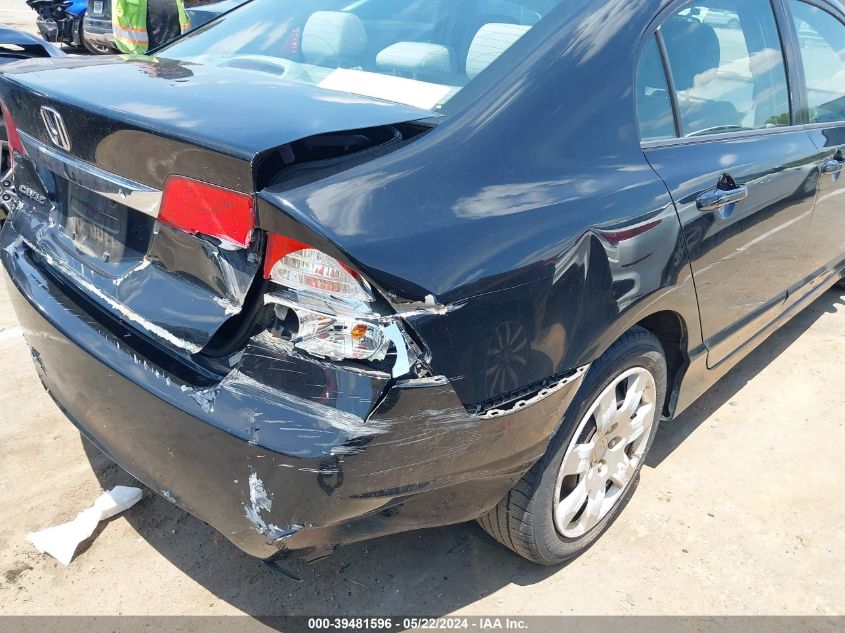 2010 Honda Civic Lx VIN: 2HGFA1F57AH322925 Lot: 39481596