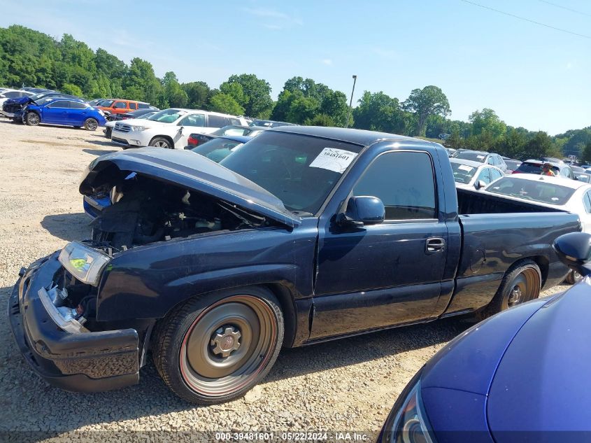 2006 Chevrolet Silverado 1500 Ls VIN: 1GCEC14X26Z115584 Lot: 39481601