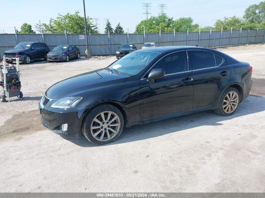 2008 Lexus Is 250 VIN: JTHCK262785021498 Lot: 39481610