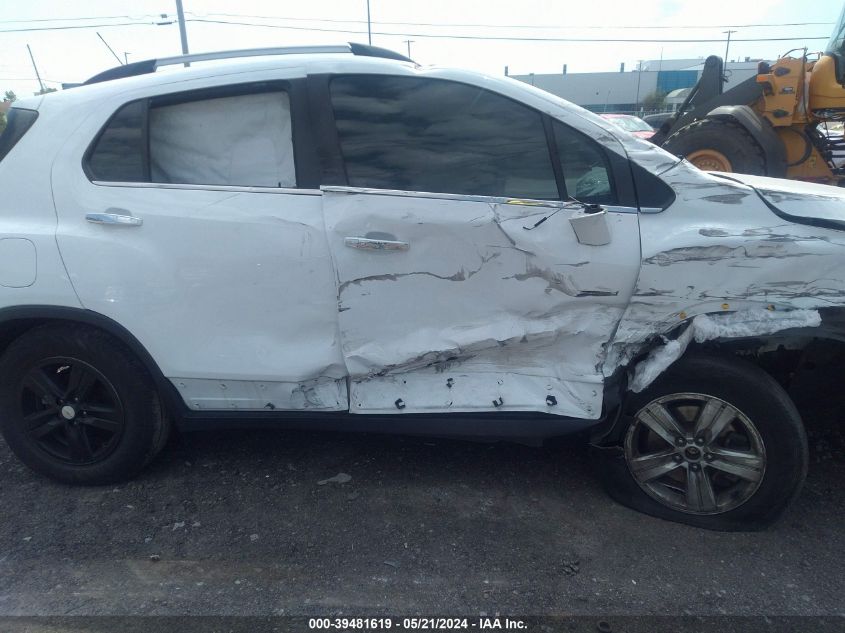 2018 Chevrolet Trax Lt VIN: KL7CJPSB9JB578621 Lot: 39481619