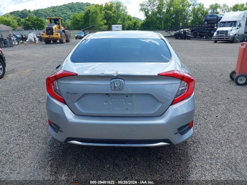 2019 Honda Civic Lx VIN: 2HGFC2F68KH583166 Lot: 39481622