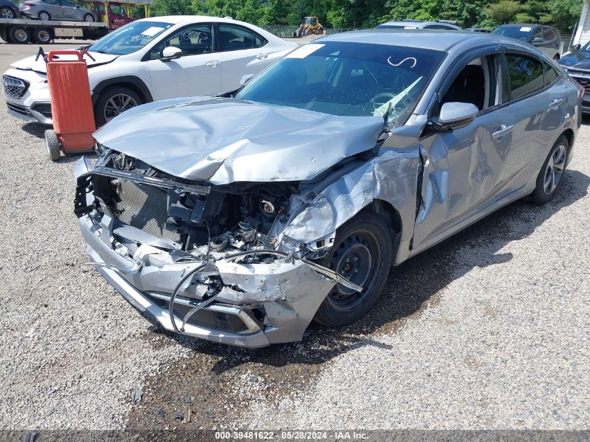 2019 Honda Civic Lx VIN: 2HGFC2F68KH583166 Lot: 39481622