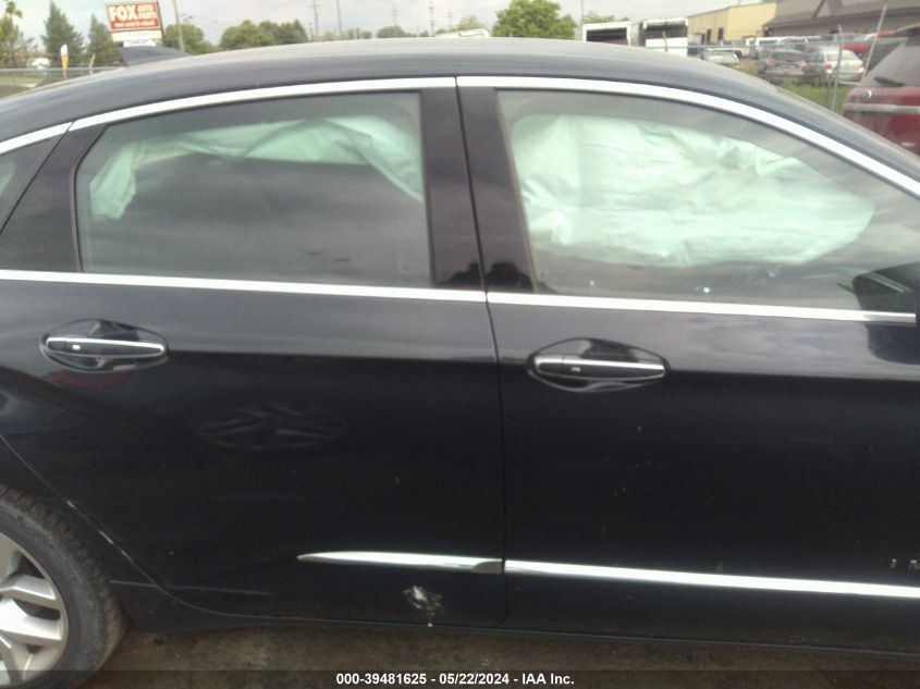 2018 Chevrolet Impala 2Lz VIN: 2G1125S37J9142784 Lot: 39481625