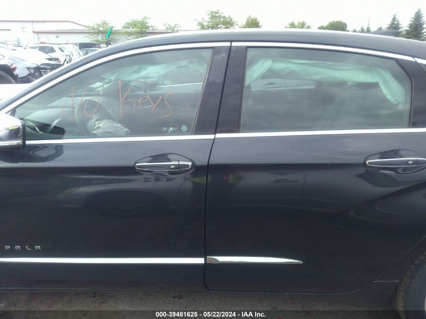 2018 Chevrolet Impala 2Lz VIN: 2G1125S37J9142784 Lot: 39481625