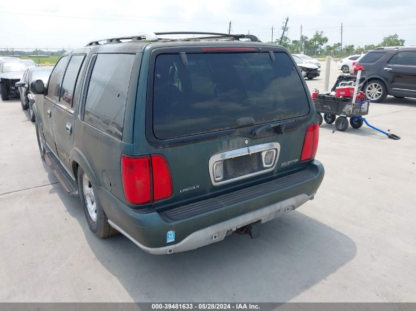 2000 Lincoln Navigator VIN: 5LMRU27A3YLJ00196 Lot: 39481633