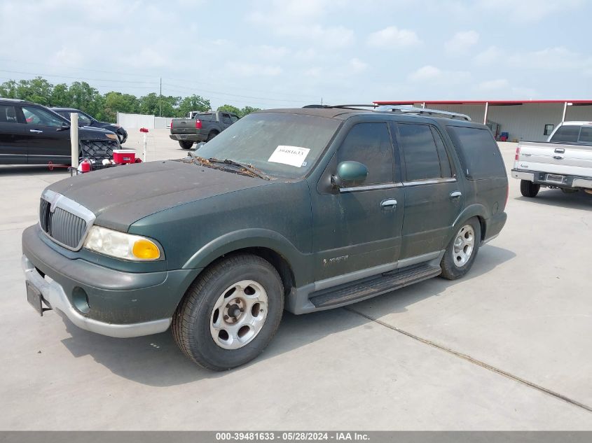 2000 Lincoln Navigator VIN: 5LMRU27A3YLJ00196 Lot: 39481633