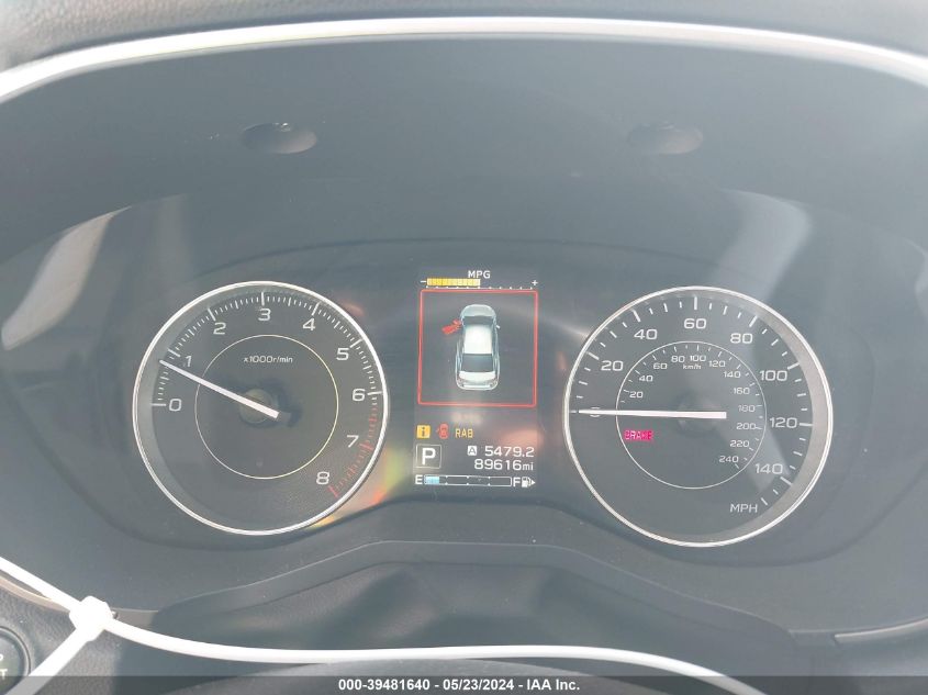 2017 Subaru Impreza 2.0I Limited VIN: 4S3GTAU61H3736689 Lot: 39481640