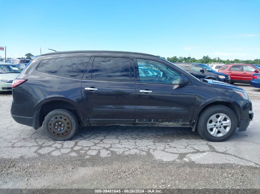 2017 Chevrolet Traverse Ls VIN: 1GNKRFED2HJ172248 Lot: 39481645