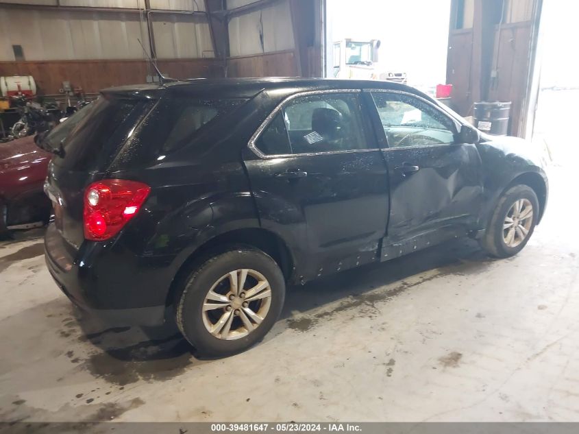 2012 Chevrolet Equinox Ls VIN: 2GNALBEK1C1166027 Lot: 39481647