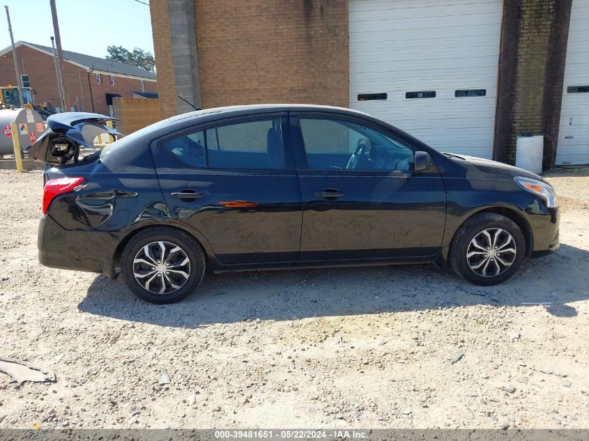 3N1CN7AP7FL834848 2015 Nissan Versa 1.6 S+